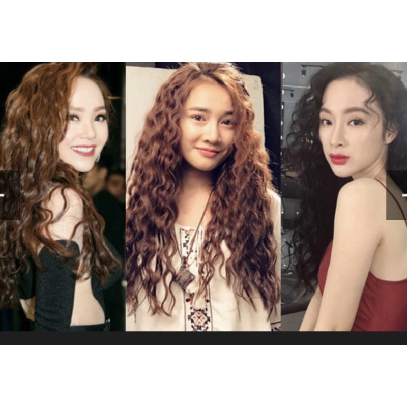 Máy uốn xoăn 3 trục sóng nước tặng kèm 2 kẹp tonyguy LT301