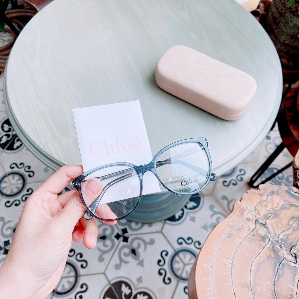 Gọng cận Chloe viền xám đen CE2719  dark grey