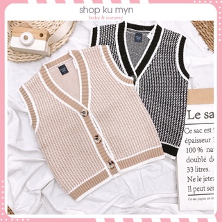 Áo len, áo gile len cho bé hàng cao cấp phong cách Hàn Quốc B20225