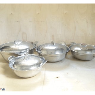 Nồi Gang Kho Cá Thịt 1000Ml Dày 2 Lớp Chống Bể Giữ Nhiệt Lâu Hơn nồi số 2 18cm