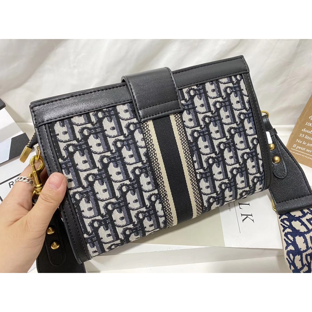 Dior_Túi đeo chéo phụ nữ Túi xách sang trọng bằng da PU Túi đeo chéo lớn