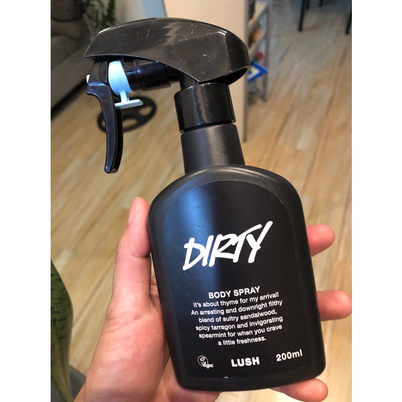 Xịt thơm toàn thân Lush - Dirty Body Spray