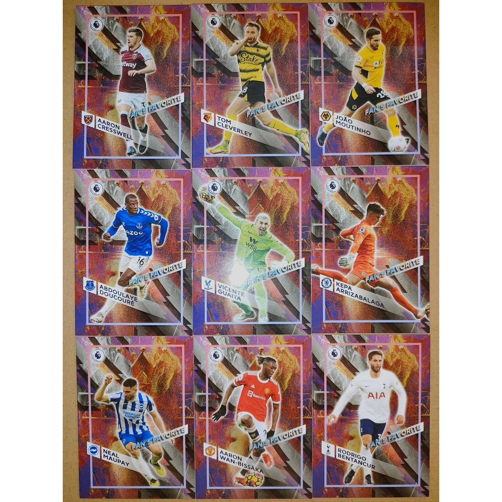 Thẻ SKY Fan's Favorite - Maupay, Wan-Bissaka, Bentancur, Doucoure, Cresswell, Kepa, Guaita, Moutinho, Tom Cleverley