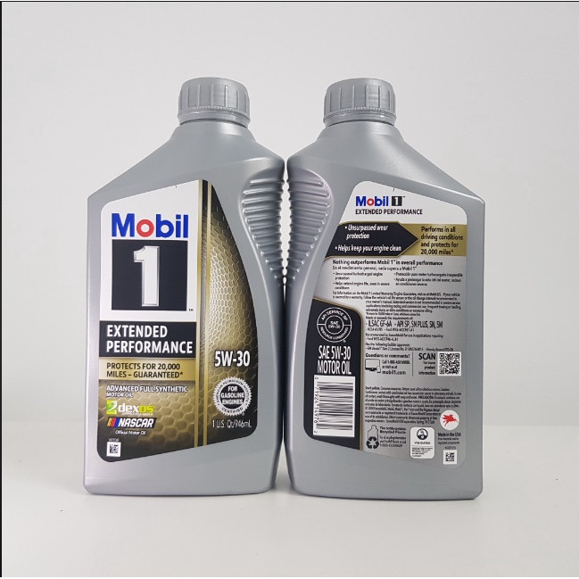 [Chính Hãng] Nhớt tổng hợp cao cấp xe tay ga cao cấp, xe Ô tô Mobil 1 GOLD EP 5W30 946ml