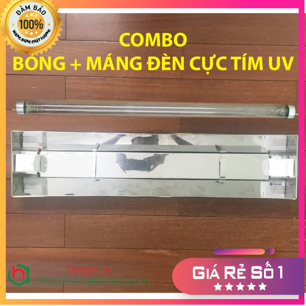 Máng đèn cực tím 45cm