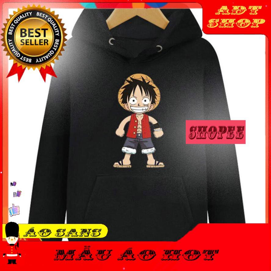 SALE 30% - Áo khoác áo hoodie Luffy One Piece giá siêu rẻ tặng kèm bịt mặt