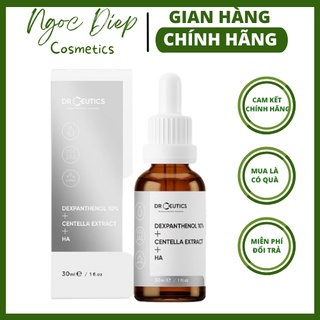 Serum b5 drceutics cấp ẩm và phục hồi da dexpanthenol 10% + centella extract + ha - ngọc diệp cosmetics