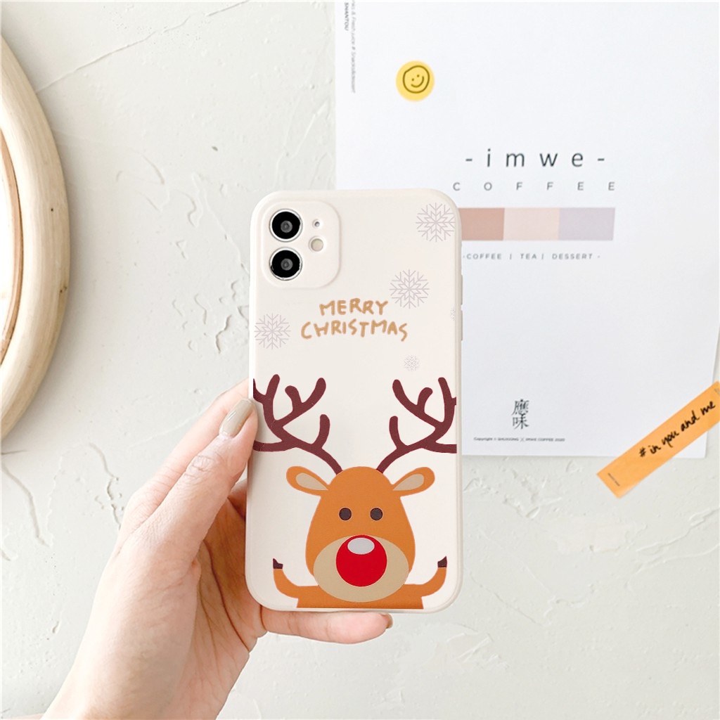 Ốp iphone cạnh vuông Noel độc đáo dành cho iphone 6/7/8/x/xr/xsmax/11/12/13-s/plus/splus/max/pro/promax-awifi-e141