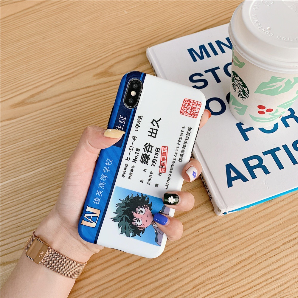 Ốp Điện Thoại Hình My Hero Academia Midoriya Katsuki Shoto Anime Cho iPhone 12 Mini 11 X XS Max Xr 6 6s 7 8 Plus