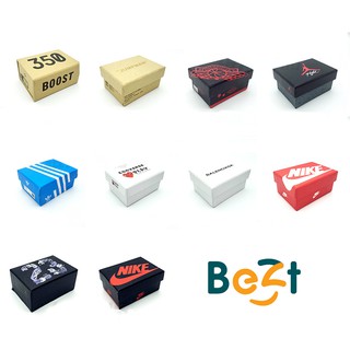 Hộp giày Sneaker mini đựng móc khoá tỉ lệ 1:6 sắc nét, chất lượng cao