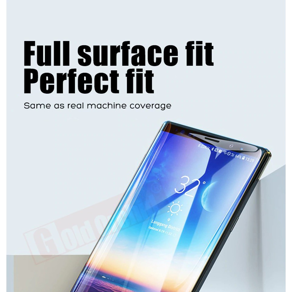 Kính cường lực toàn màn hình cho Samsung S8/ S8 plus/ S9/ S9 plus/ Note 8/ Note 9
