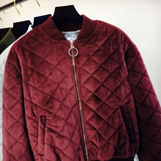 Áo bomber Nhung cực xinh