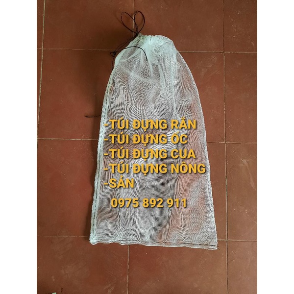lồng túi đựng ếch giống , tôm cua cá , lươn
