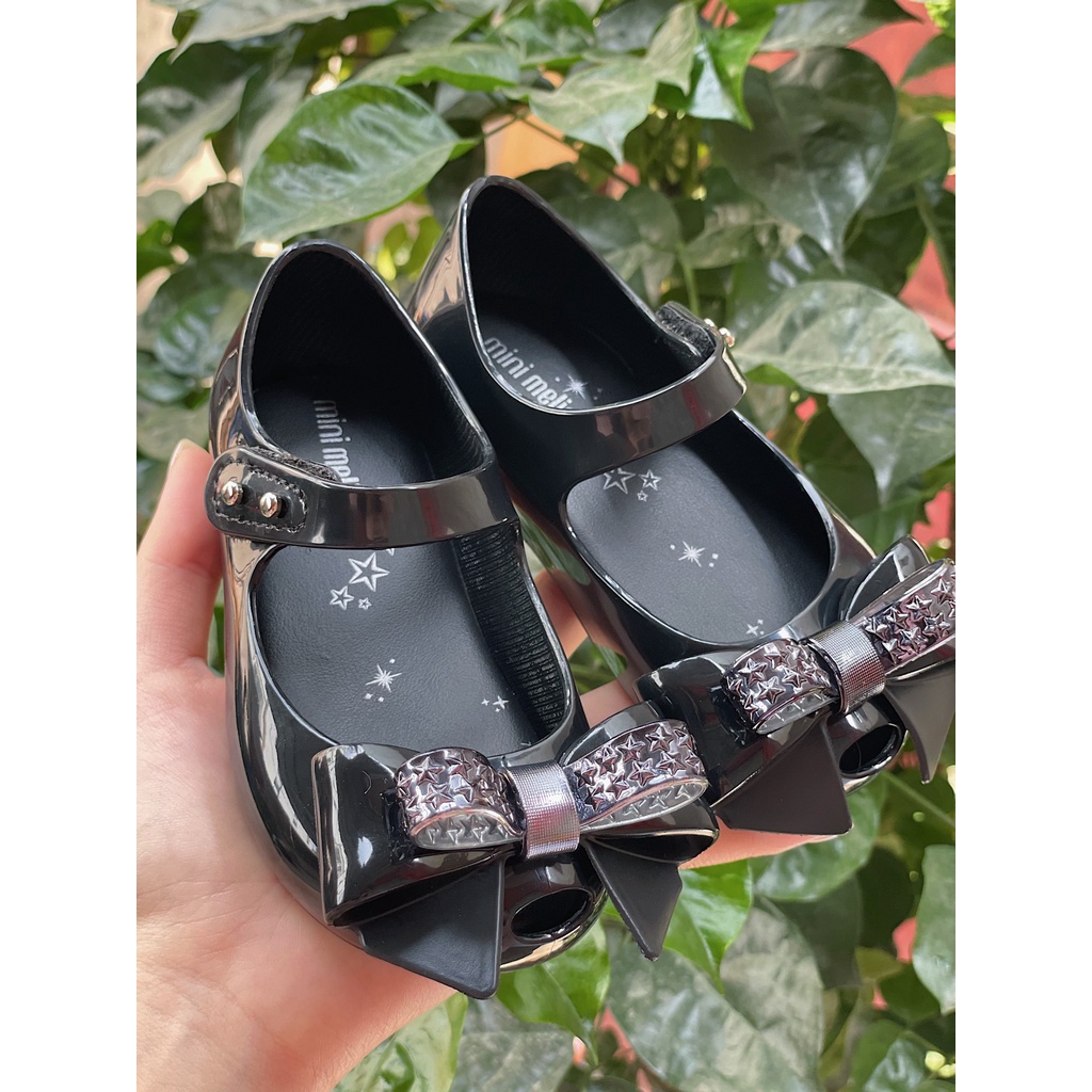 Giày Sandal Công Chúa Đính Nơ Xinh Xắn Cho Bé Gái US7-US9