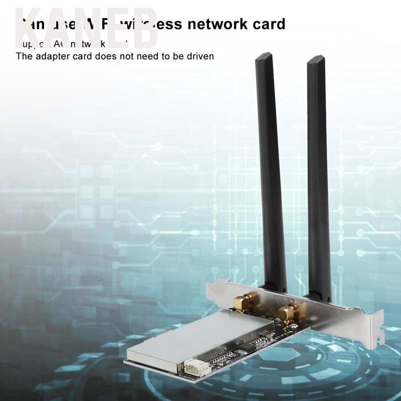 Kaneb Wireless Network Card Adapter Mini PCi‑E to AC WIFI for Bluetooth Converter Windows 7/Windows 8/Windows 10 | BigBuy360 - bigbuy360.vn