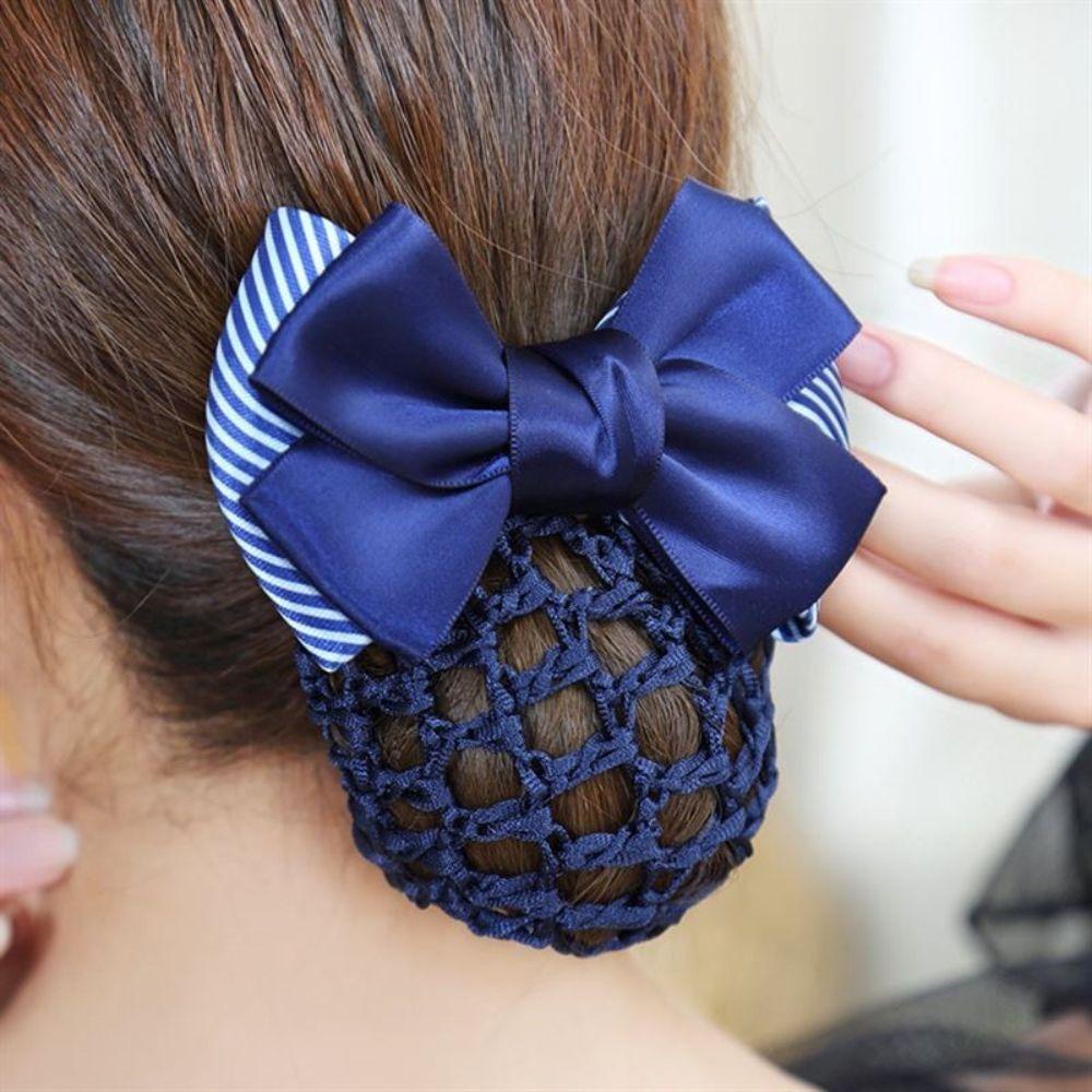 Lưới Búi Tóc Có Nơ Ruy Băng WMES15H