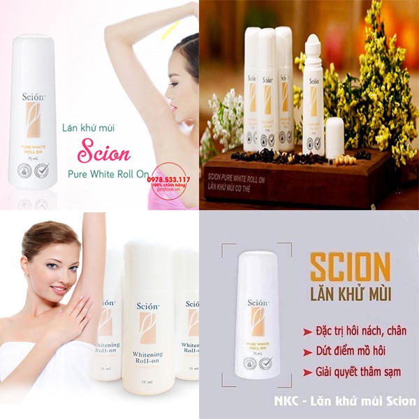 [ CHÍNH HÃNG ] Lăn Scion Khử Mùi Cơ Thể Đặc Biệt Hôi Nách Hôi Chân | BigBuy360 - bigbuy360.vn