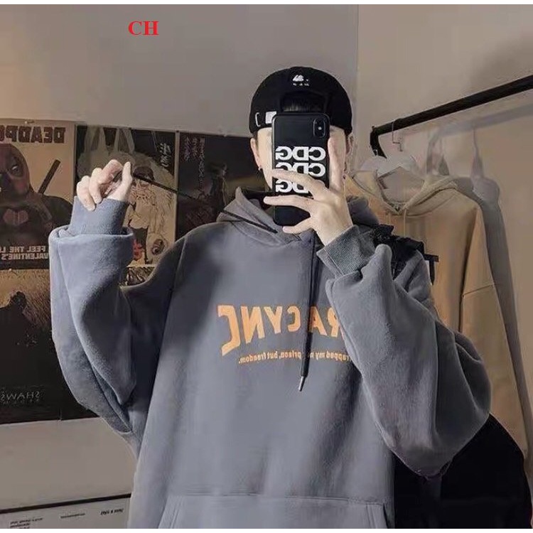 Áo Hoodie Trac PEONYB Unisex [FREESHIP] 🌸 Sweater form rộng tay bồng, nỉ bông có mũ vintage cá tính nam nữ Ulzzang 🌸 | BigBuy360 - bigbuy360.vn
