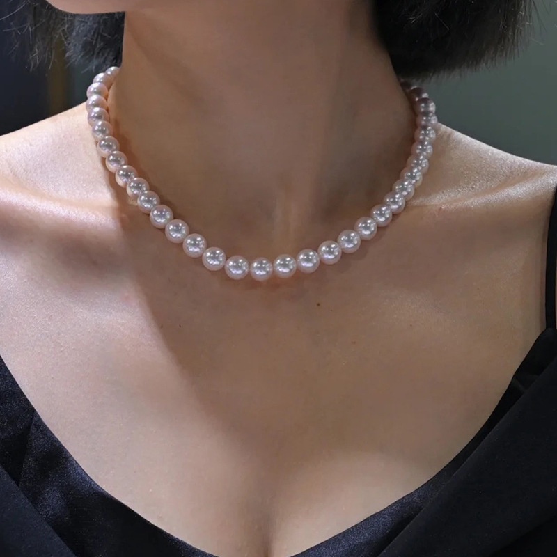 Vòng cổ Ngọc Trai Sang Trọng Cổ Điển Thời Trang