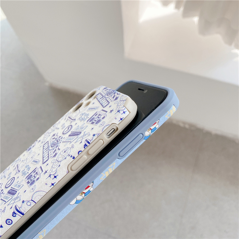 Ốp Lưng Mềm In Hình Doraemon Cho Iphone 12 Pro Max I11 X Xr 7 8 Plus | BigBuy360 - bigbuy360.vn