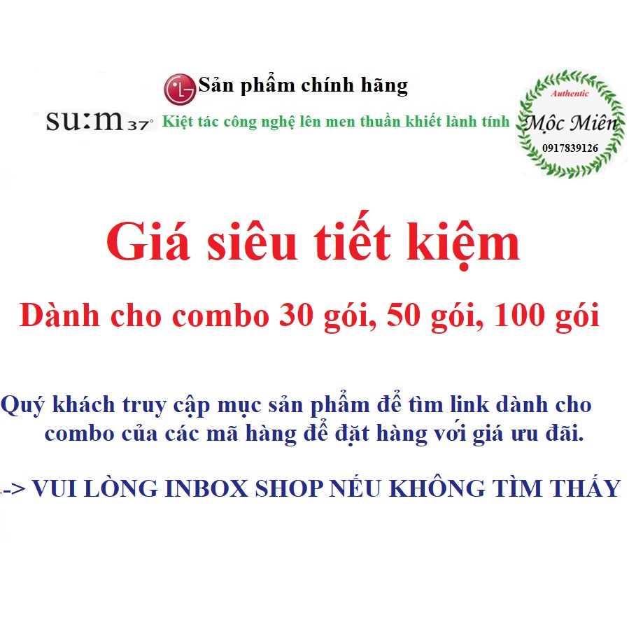 Gói Tinh chất vàng Siêu Dưỡng Chất 8 in 1 chống lão hóa, săn chắc da Su:m37 Summa Elixir 8-Miracle Power Essence | BigBuy360 - bigbuy360.vn
