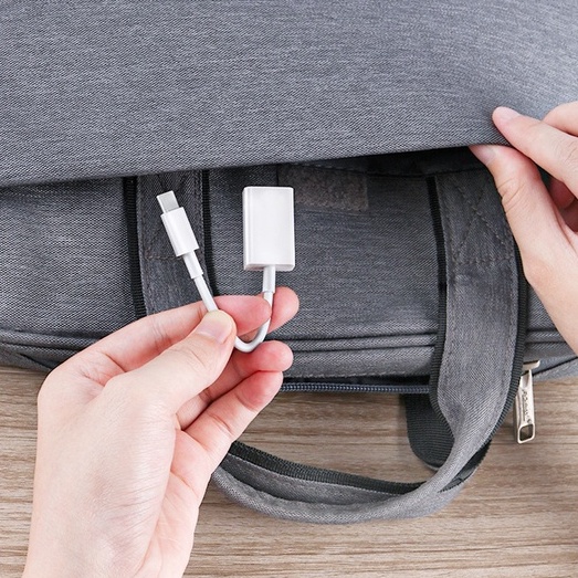 Cáp chuyển đổi OTG lightning sang USB truyền được dữ liệu bàn phím máy ảnh phù hợp cho điện thoại máy tính bảng | BigBuy360 - bigbuy360.vn