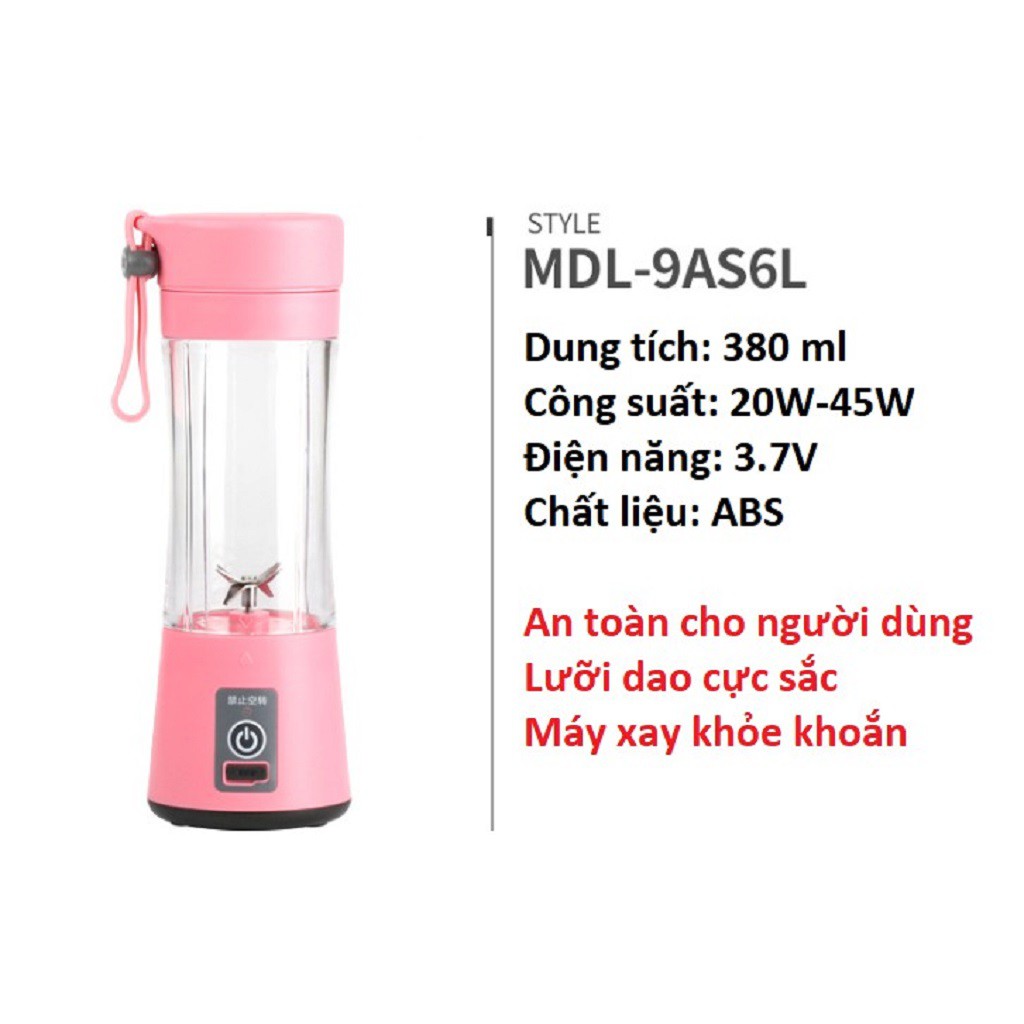 [ FREESHIP ] Máy xay sinh tố cầm tay mini di động⚡ - trái cây - sinh tố mini