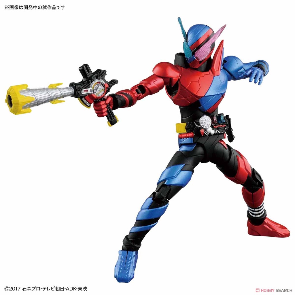 Mô Hình Lắp Ráp Figure-rise Standard Kamen Rider Build Rabbit Tank Form (tặng kèm base)