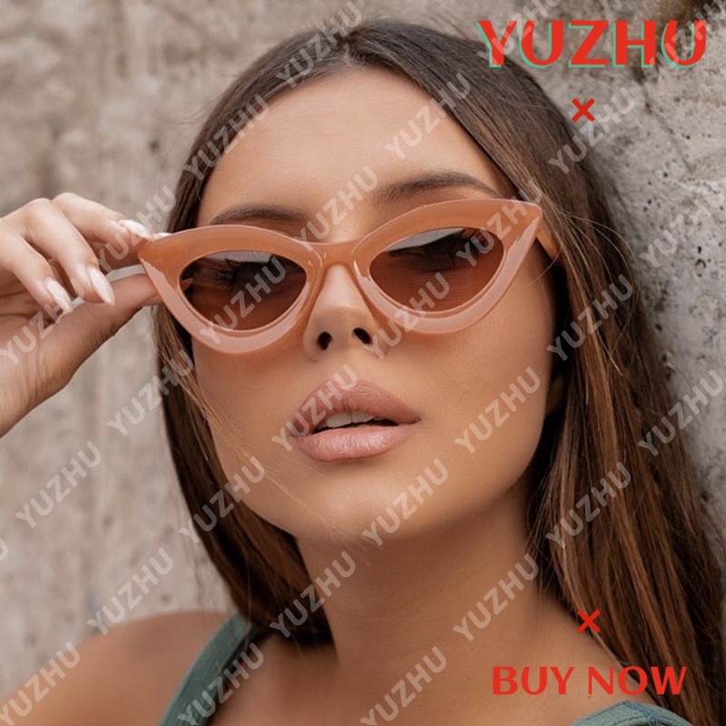 Kính Mát Mắt Mèo Chống Nắng Màu Sắc Kẹo Ngọt Thời Trang Cho Nữ