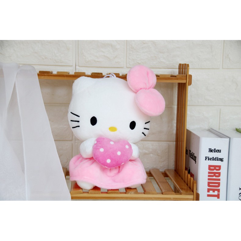 Gấu Bông Hello Kitty dễ thương size 20cm☘☘