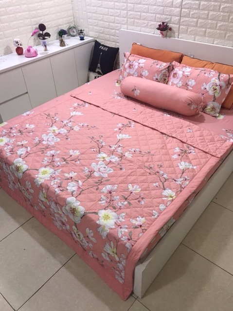 Set chăn trần hè va ga gối trơn | BigBuy360 - bigbuy360.vn