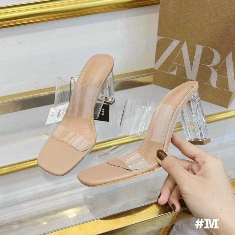 GUỐC QUAI TRONG MÀU BE ĐẾ TRONG