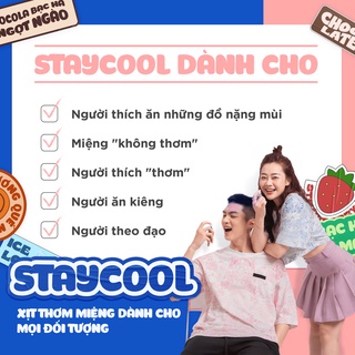 Xịt thơm miệng STAYCOOL vị Thảo quả