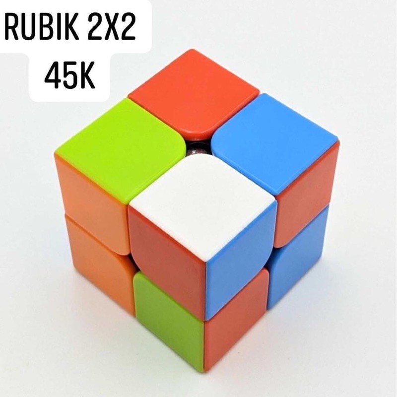 Đồ chơi Rubik 2x2 loại xịn có ốc vặn tháo rời dễ dàng