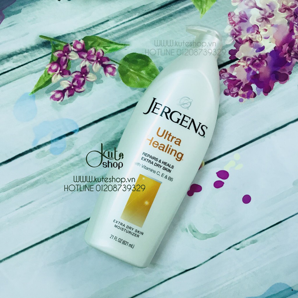 Dưỡng thể Jergens Ultra Healing Extra Dry Skin Moisturizer 621ml | BigBuy360 - bigbuy360.vn