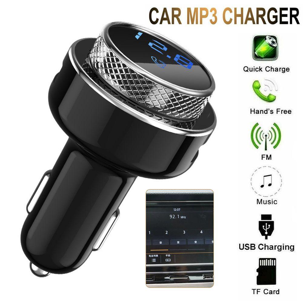Máy Nghe Nhạc MP3 / Đài FM Hỗ Trợ Thẻ Nhớ TF Chuyên Dụng Cho Xe Hơi
