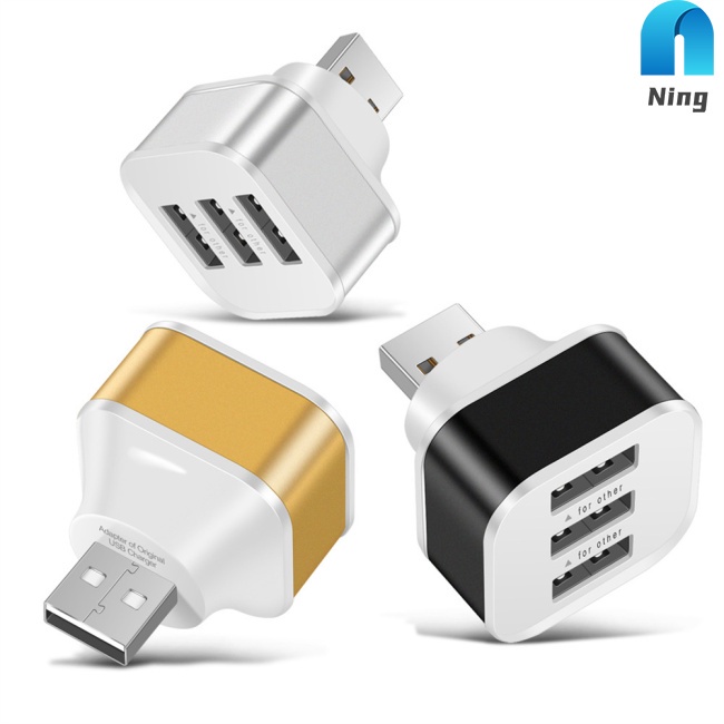 Đầu Chia 3 Cổng Usb 3 Cổng Tốc Độ Cao Tiện Dụng Mang Theo Du Lịch