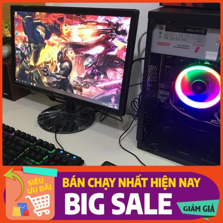 HÀNG CHÍNH HÃNG -  [ Màn 22inh mới chip I3 Ram 8G ] Bộ PC Chiến Game GTA 5 Liên Minh Đột Kích PUBG | BigBuy360 - bigbuy360.vn