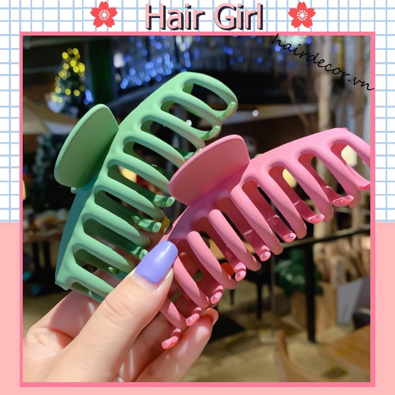 Kẹp tóc cỡ lớn phong cách trẻ trung cho nữ
