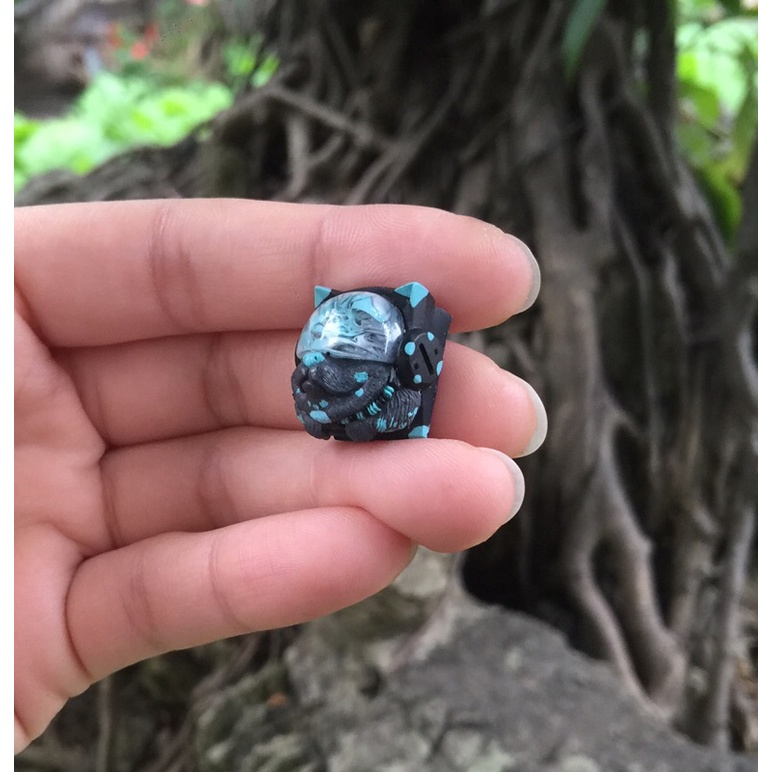 Nút bàn phím Sirius clone tông xám xanh