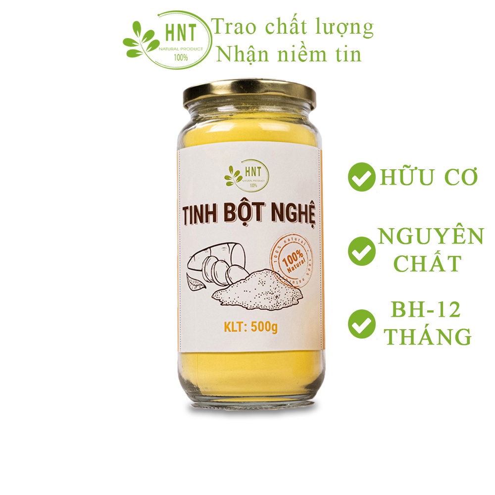 Tinh bột nghệ nhiều curcumin nhất - HNT NATURAL PRODUCT TBN500