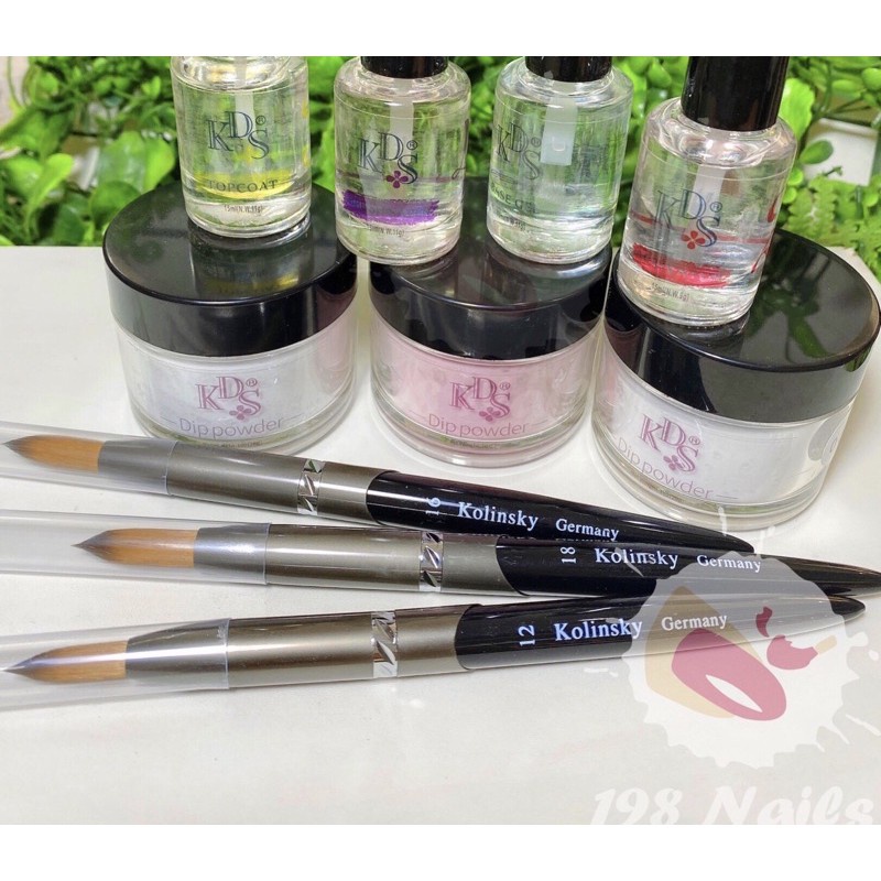 Cọ đắp form móng bột KONISKY GERMANY số 12,14 - 100% lông chồn Thiên Di Nail