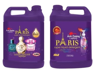 Nước giặt xả 2 trong 1 Paris 5000ml