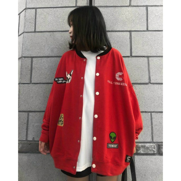 [FREESHIP] Áo Cardigan Nam Nữ Unisex In Sticker SIêu Hot, chất vải dày dặn | BigBuy360 - bigbuy360.vn