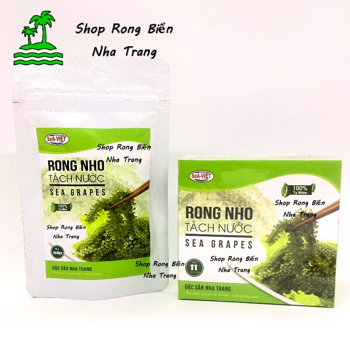 Rong nho tách nước Sea Việt gói 100g - Giàu dinh dưỡng