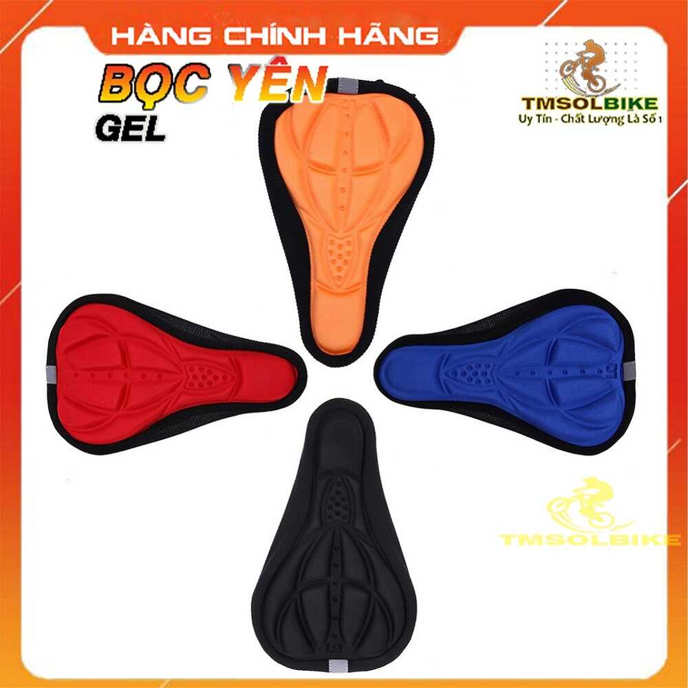 Bọc Yên xe đạp Silicone  Đệm Yên Xe đạp Silicone 3D mềm