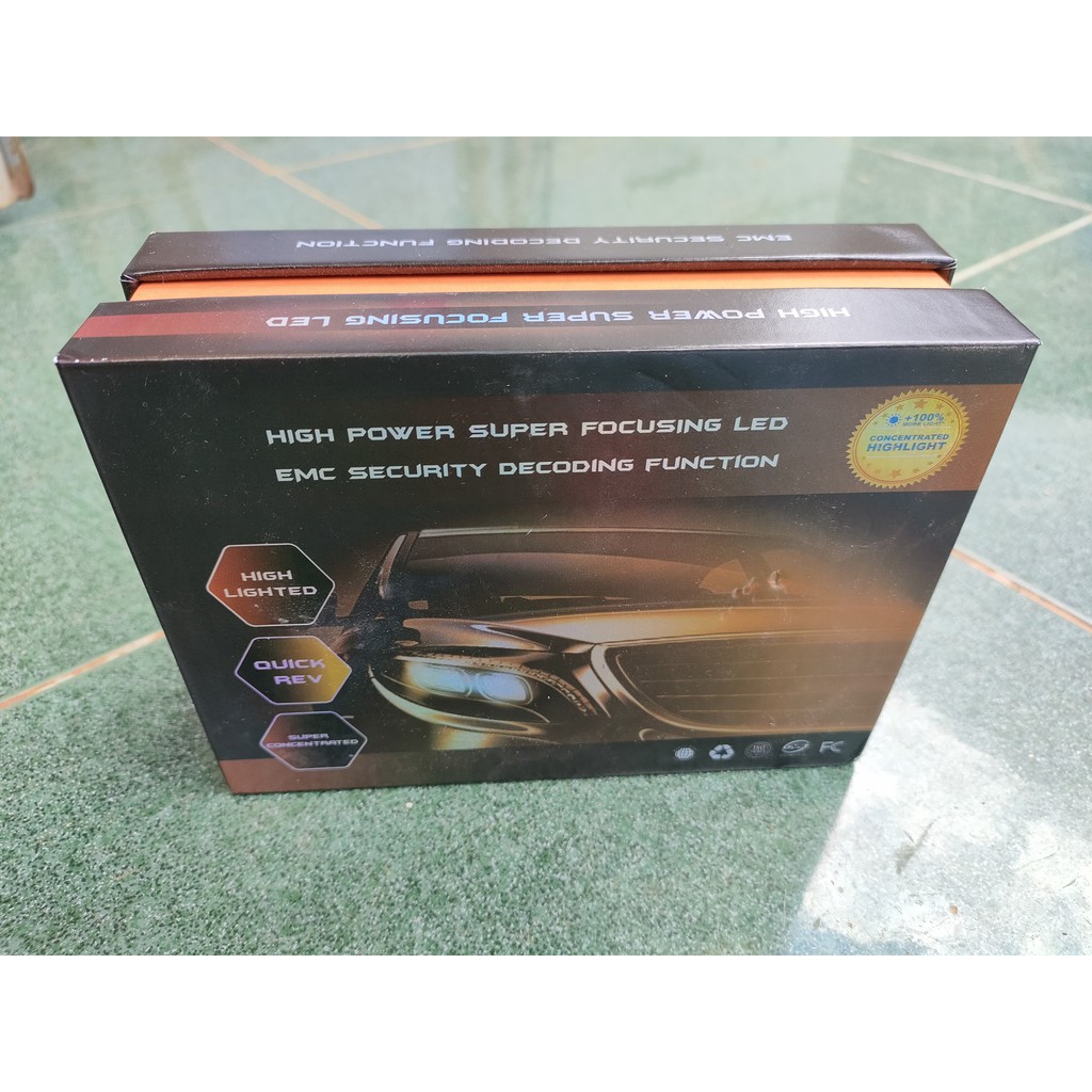 Bóng đèn LED Ô tô - Xe máy chân H4 3 màu E300s - 12&24V - 3000K - 4300K - 6000K