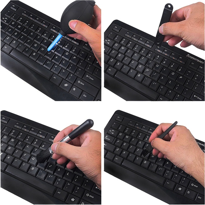 Bàn Chải Vải Sợi Nhỏ Làm Sạch Bàn Phím Laptop Kỹ Thuật Số