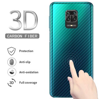 [Mua 1 để gửi 4] Miếng dán mặt lưng cacbon chống vân tay,xước Xiaomi Mi 9T 10T Poco F2 Pro X3 M3 F1 F3 Redmi Note 7 8 9 9S 10 9A 9C