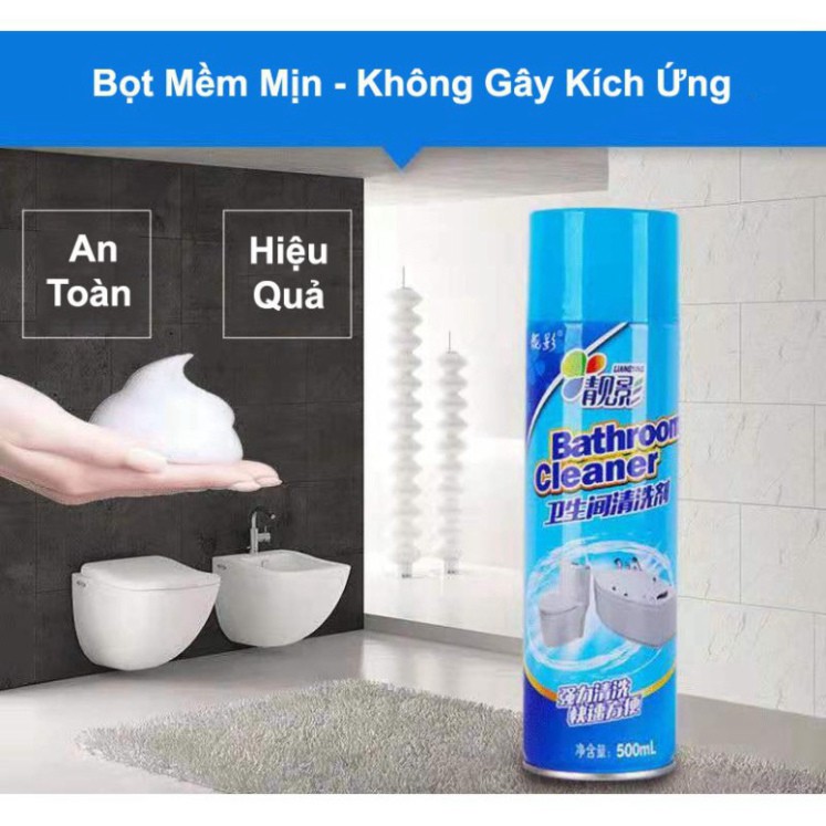 Kính Chào quý khách BÌNH XỊT BỌT TUYẾT VỆ SINH NHÀ TẮM BATHROOM CLEARNER 500ML - Shop Lộc Hoa Xin cảm ơn quý khách